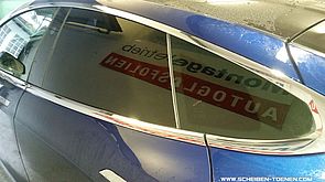 Scheibentönung Tesla Model S - 5% Lichtdurchlässigkeit, 95% Verdunklung