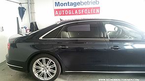 Scheibentönung Audi A8